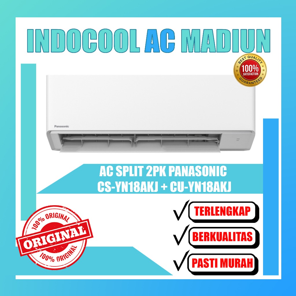 AC SPLIT PANASONIC 2PK YN18AKJ