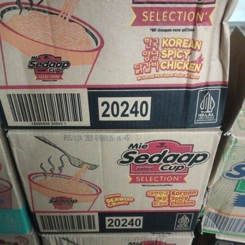 

SEDAP CUP KOREAN SPICY CHICKEN 1 DUS ISI 12