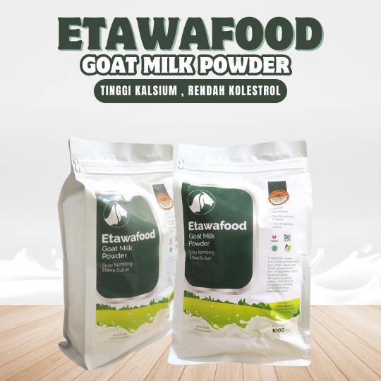 

Susu Kambing Etawafood 1000g/500g – Premium Goat Milk untuk Kolesterol, dan Penambah Berat Badan