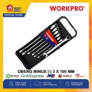 Workpro Kunci Ring Pas Ratchet 7 Pcs Ratchet Spanner Metric W003322