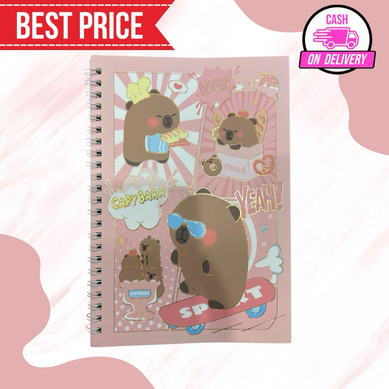 

NOTEBOOK CAPYBARA A5 BUKU KAPIBARA SPIRAL NOTES DIARY BUKU TULIS CATATAN SPIRAL KECIL