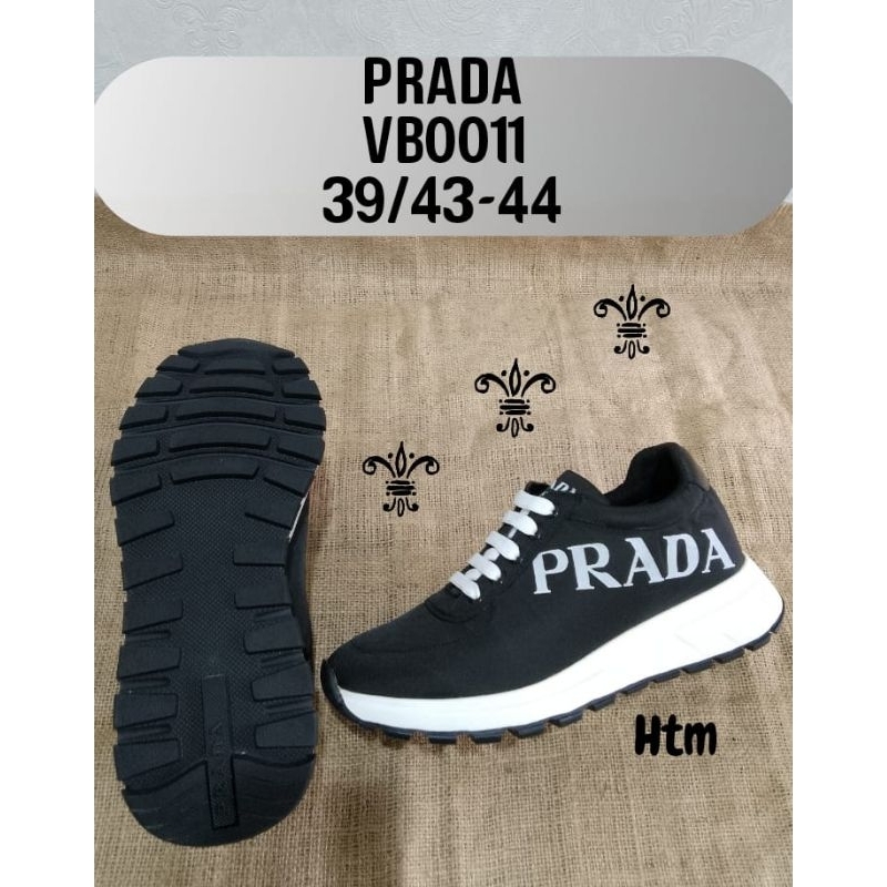 SEPATU PRADA MIROR PRIA VB0011