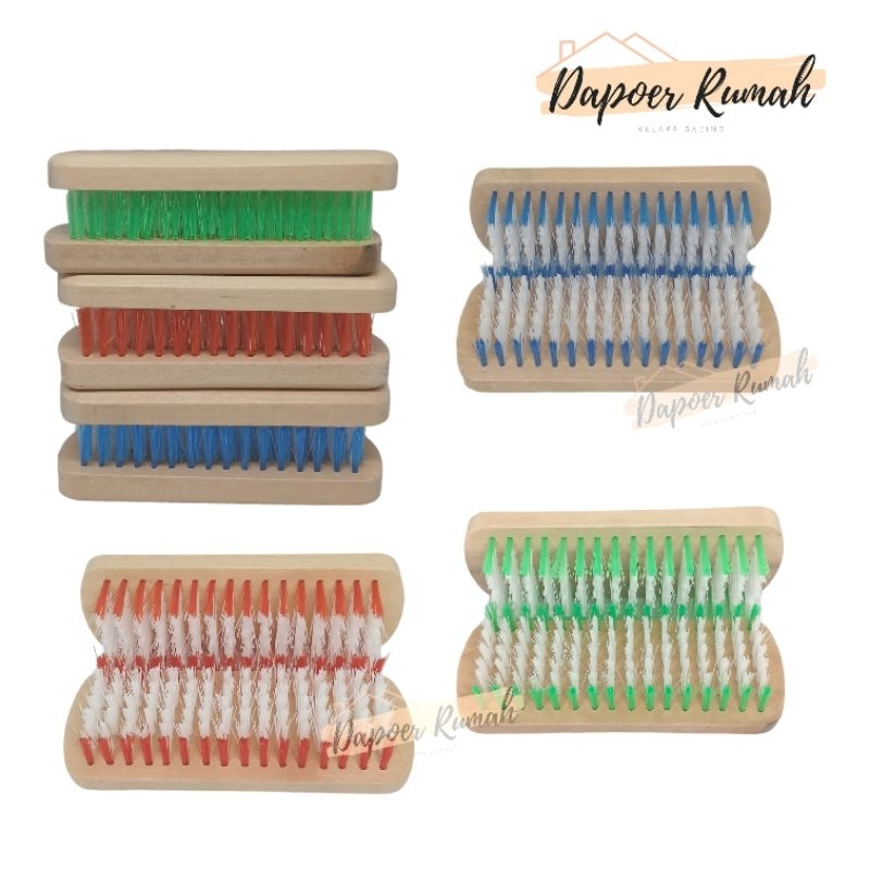 Sikat Baju Kayu Besar / Sikat Baju Sikat Lantai Besar