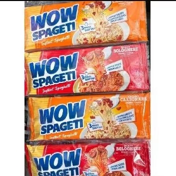 

Wow spagetti sudah dengan bumbu