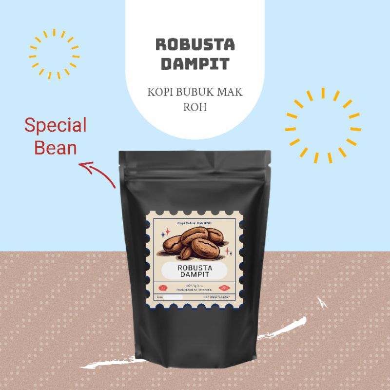

biji bubuk Kopi Robusta Dampit 1000gr Premium - Kopi Hitam Berkualitas Tinggi - fresh Roast coffee