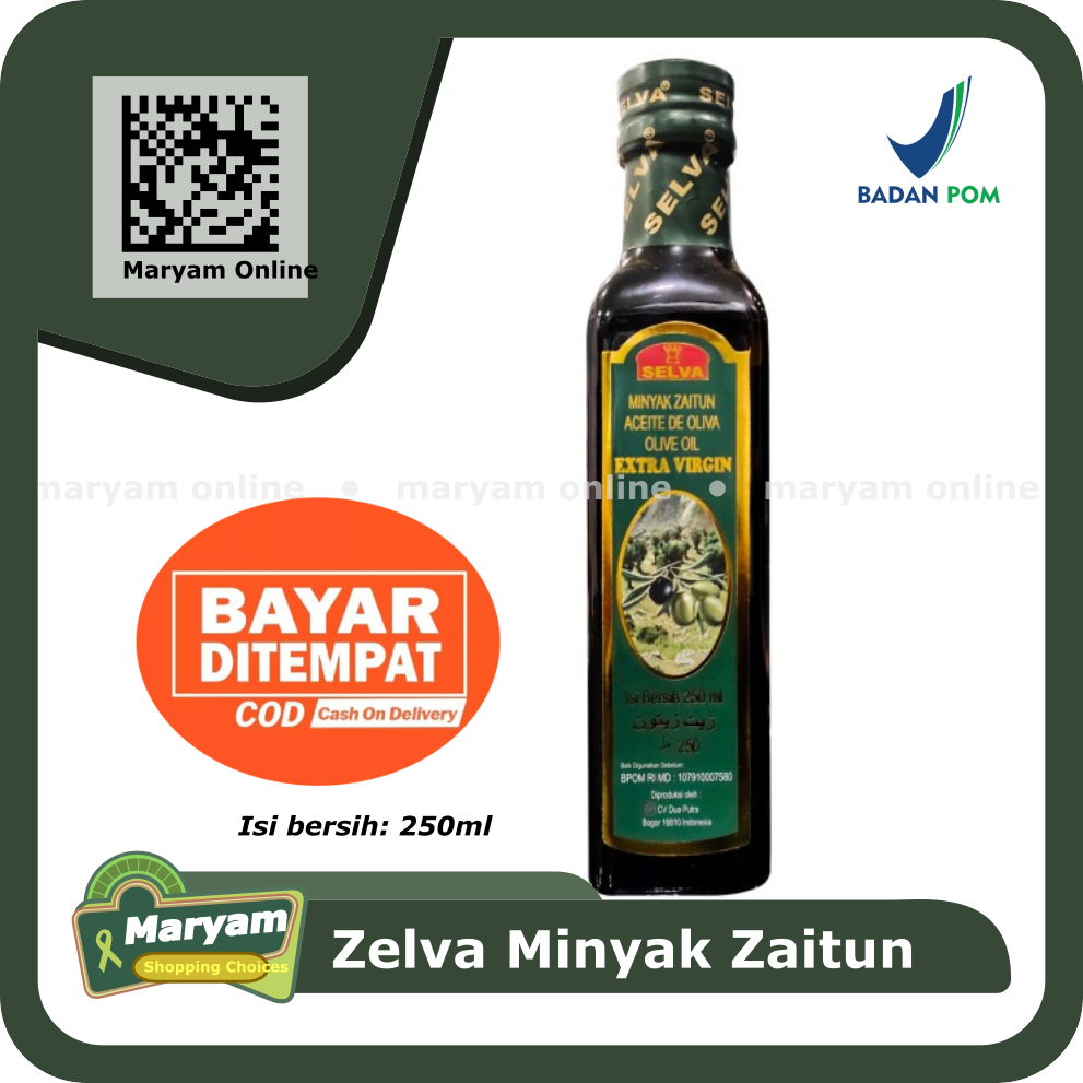 

Selva Minyak Zaitun Extra Virgin Olive Oil 250ml