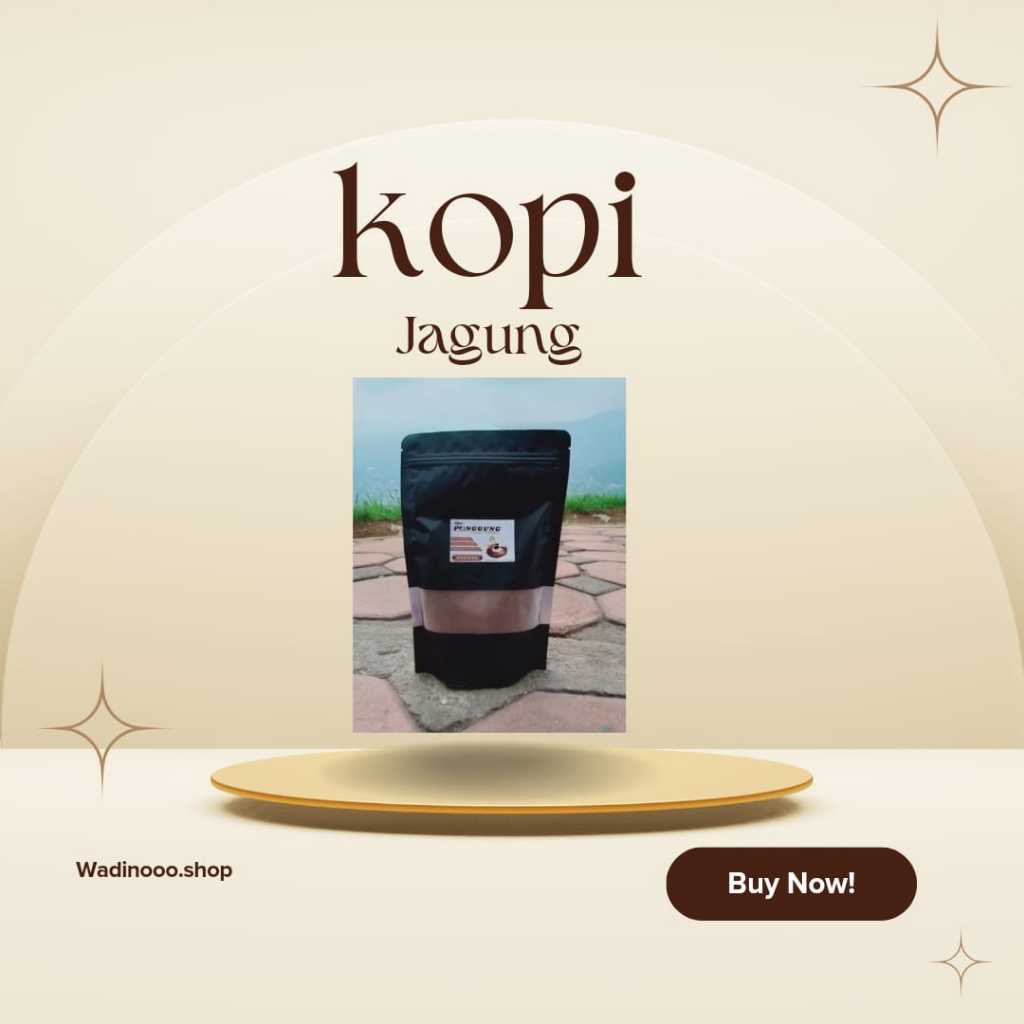 

Bubuk Kopi jagung 1 kg dijamin mantap