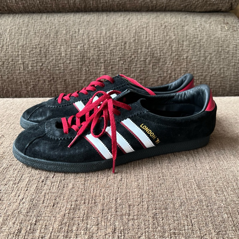 2nd Adidas London 96 Black sz US9 1/2
