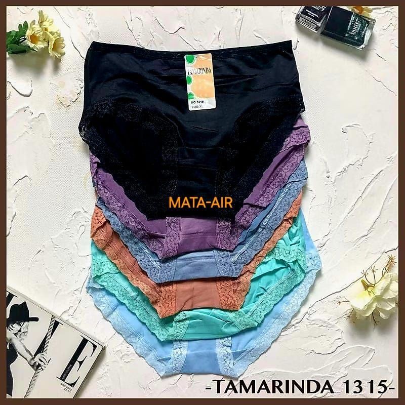 (6 pcs) CD Wanita renda TAMARINDA // Celana dalam wanita seamless renda