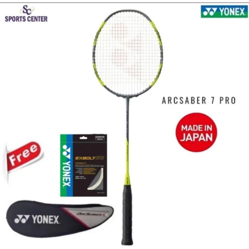 Yonex Arcsaber 7 Pro original Japan seri JP