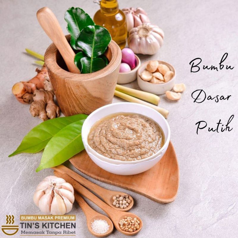 

Bumbu Dasar Putih Tins Kitchen Ukuran Reguler / Bumbu Dasar / Bumbu Homemade / Bumbu Instan / Bumbu Tanpa Pengawet / Bumbu Tanpa MSG