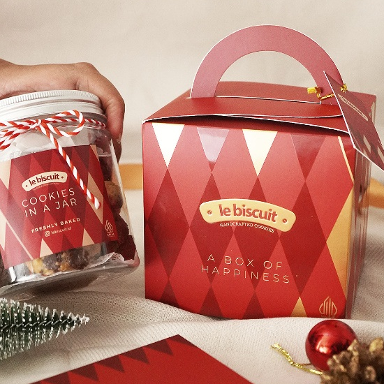 

le biscuit - Christmas & New Year Hampers - 1 Jar Soft Cookies