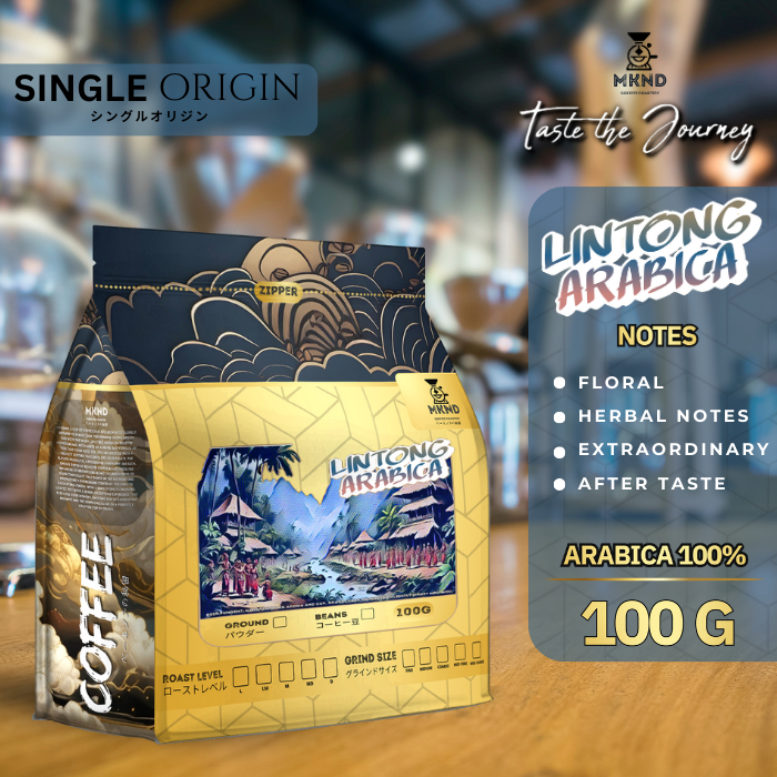 

KOPI ARABIKA LINTONG 100 GRAM GRADE 1 SINGLE ORIGIN | ARABICA COFFEE