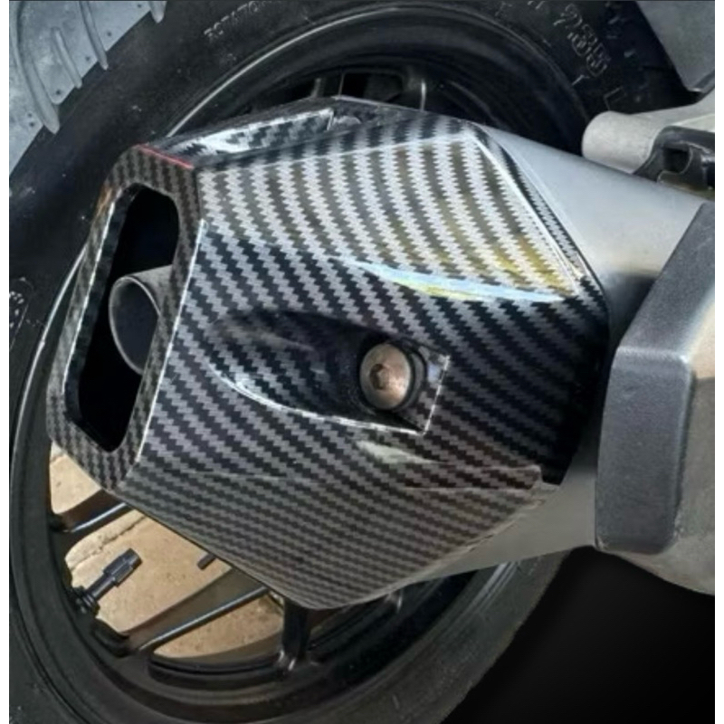 RK CORONG KNALPOT VARIO CARBON GLOSY MONCONG VARIO moncong vario carbon muffler vario carbon