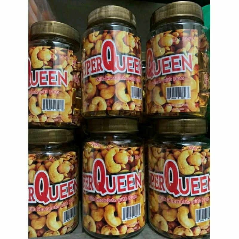 

coklat super Queen cube isi 50pcs