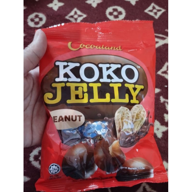 

koko jelly malaysia 110gr isi kacang/kismis