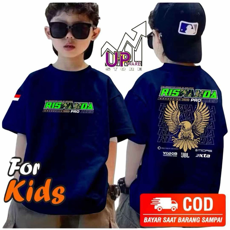 kaos anak riswanda audio//baju kaos anak RISWANDA SOUND SYISTEM// kaos anak riswanda