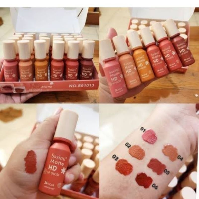 NEW LIPGLOSS SASIMI MATTE TRANSFERPROOF