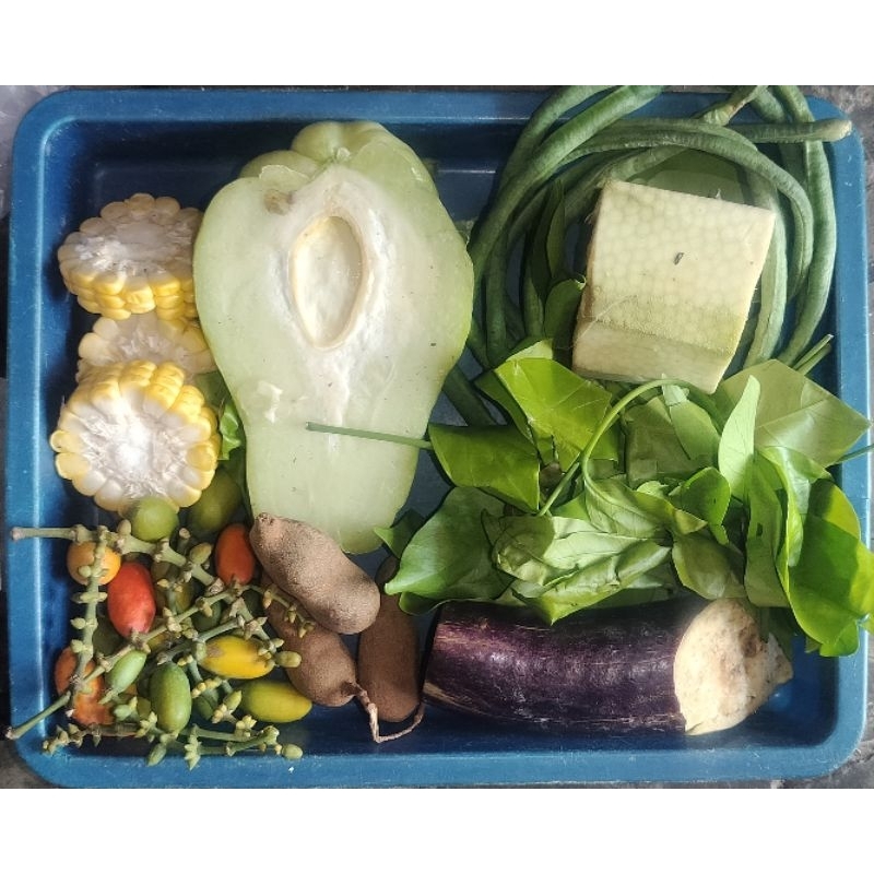 

Sayur Asem 5000 full padat kresek (sayur instan)