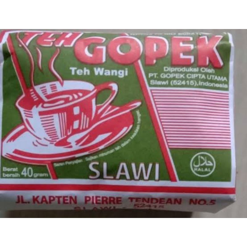 

teh gopek kecil 40gram