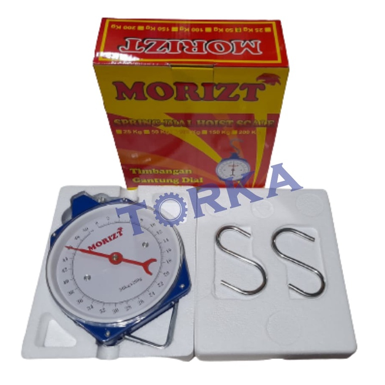 Timbangan Gantung MORIZT 50kg / Torka
