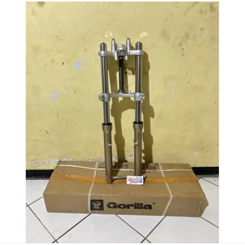 SHOCK DEPAN NINJA RR GORILA ORIGINAL SHOCKBREAKER STANDAR PNP CB GL MEGAPRO SKOK GORRILA GORILLA