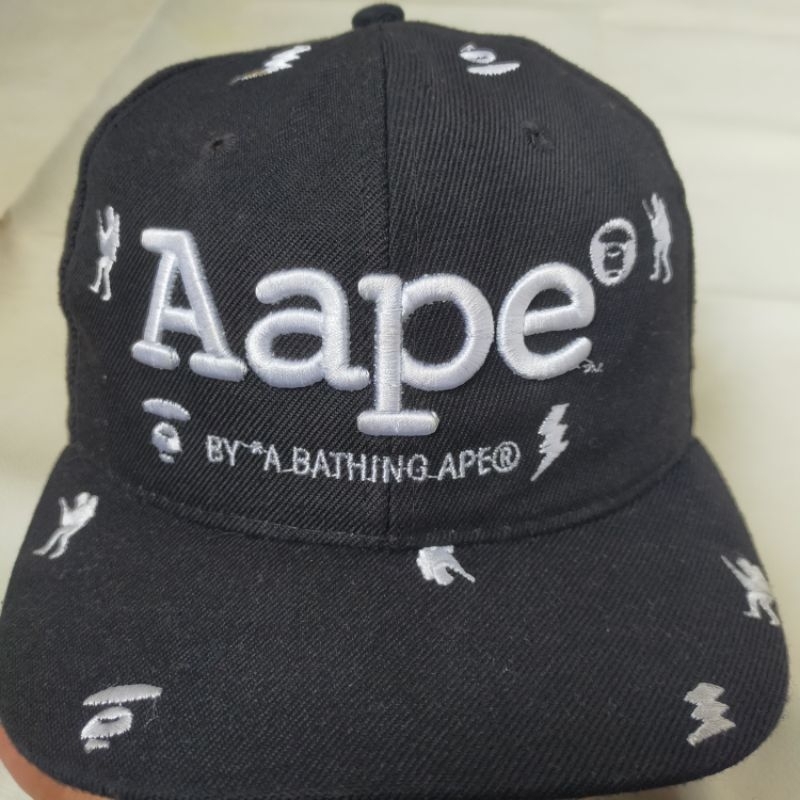 topi cap snapback bape x new era no tag second bekas preloved original branded