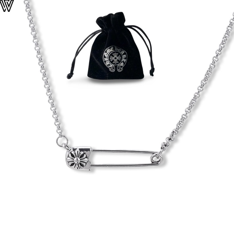 KODE S96K Chrome Hearts Safety Pin Necklace