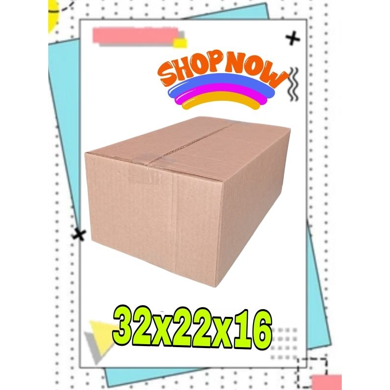 

kardus polos UK 32x22x16 kardus besar kardus packing