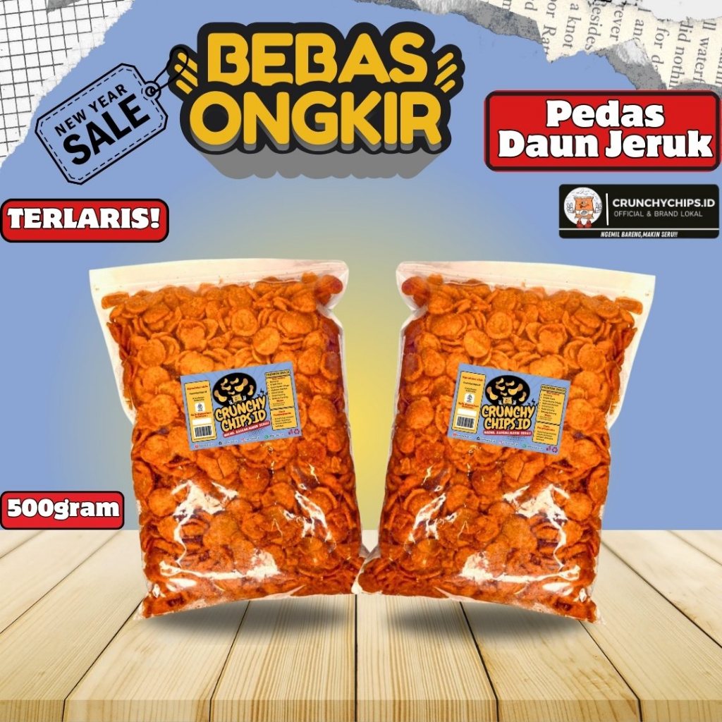 

Cemilan Sosreng Sosis Goreng Sultan Kiloan Premium Rasa Pedas Manis Daun Jeruk Renyah Isi 500gram