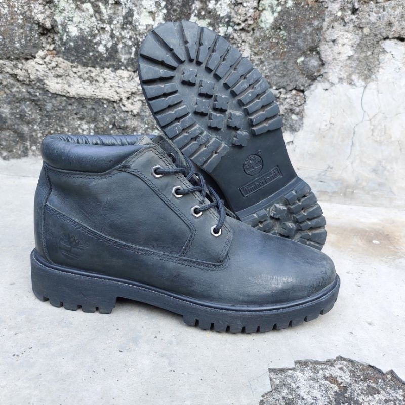 T1mberland Mid Boots Sepatu Boot Shoes Vintage Classic Retro Rugged Style outdoor hiking casual