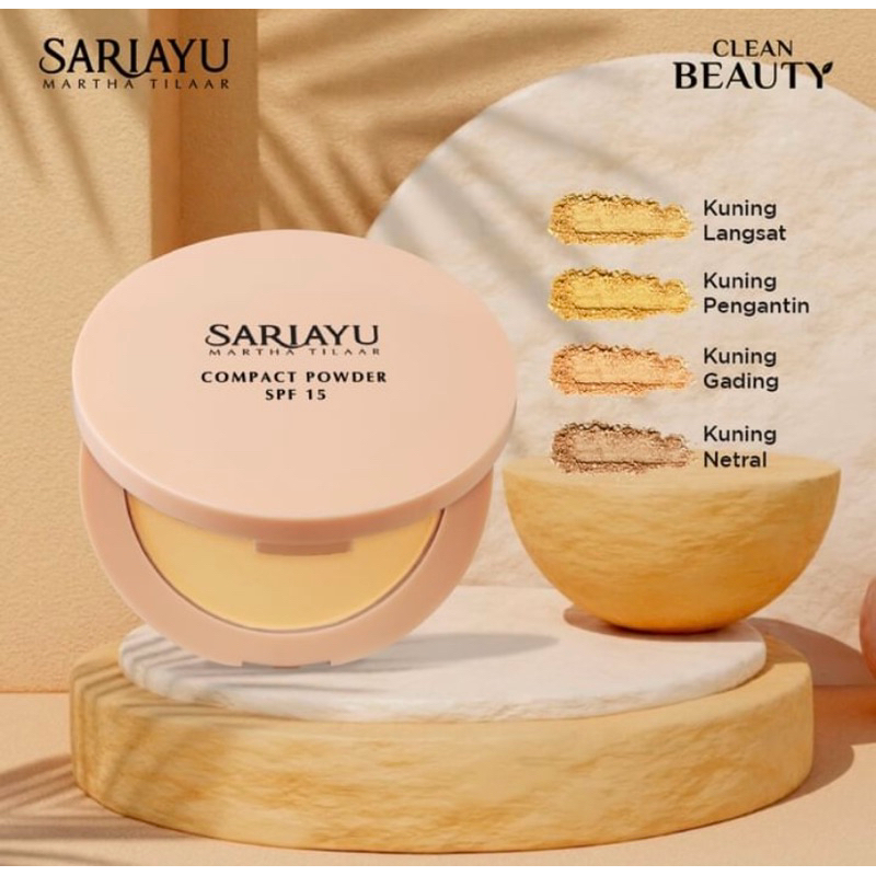 Sariayu Compact Powder SPF 15 | Bedak Padat