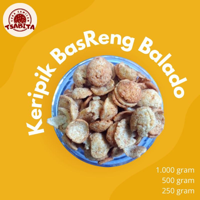 

Keripik Basreng Balado Basreng Pedas Koin