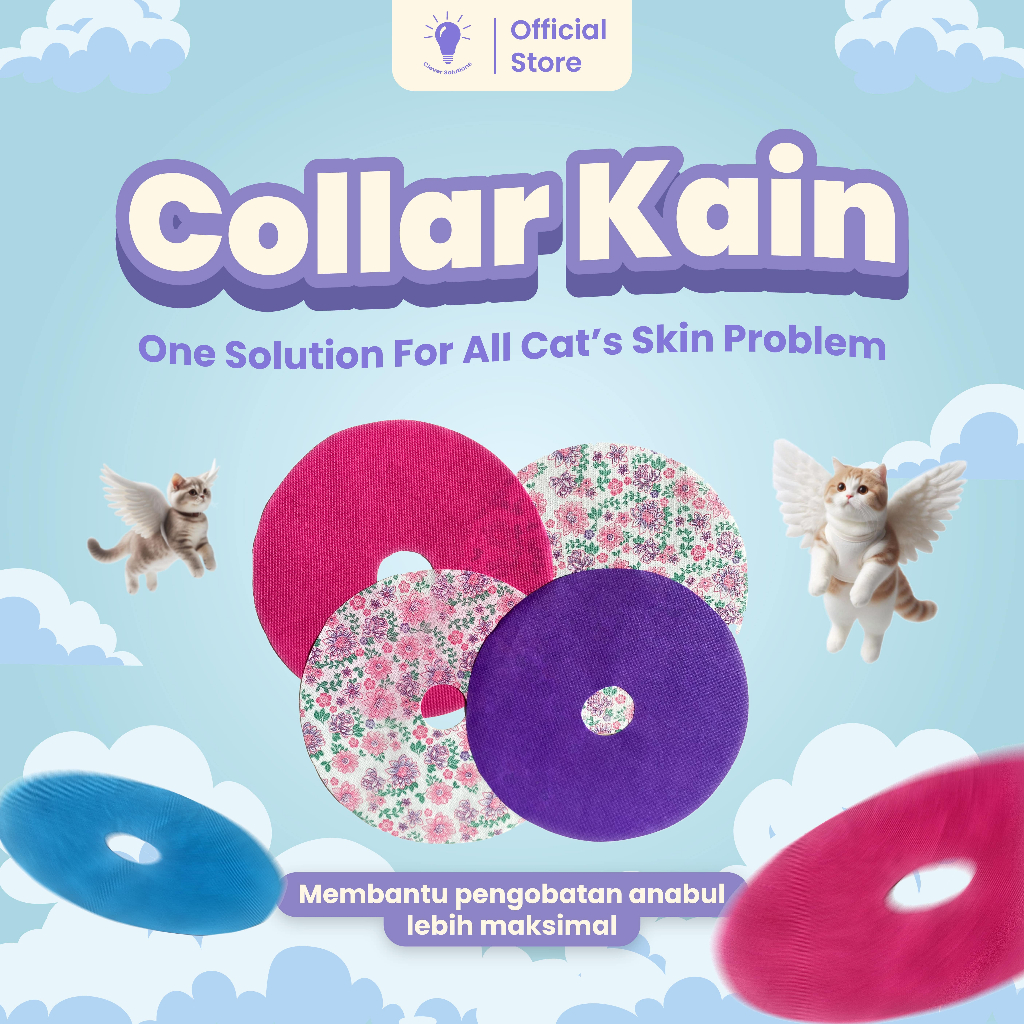 Clever Solutions - Collar Kain Collar Anabul Collar Kucing