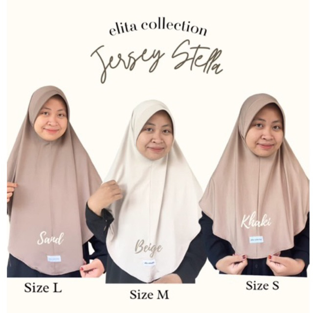 Jilbab sport stella | elita collection