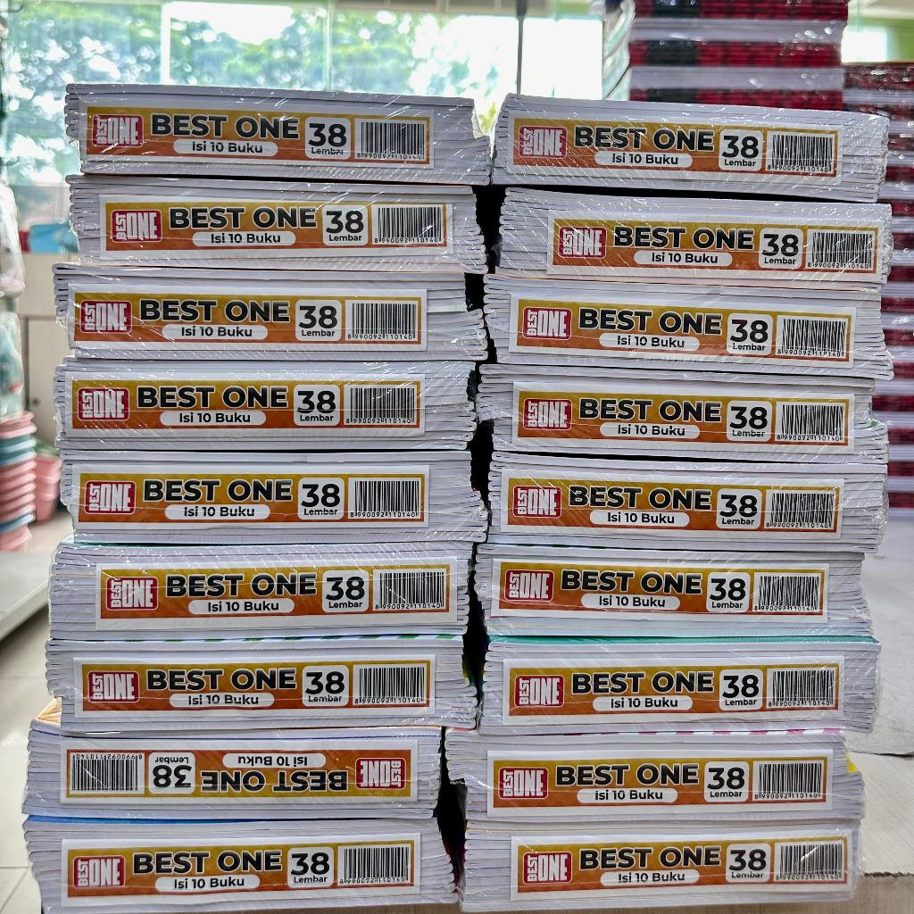 

(PAK) BUKU TULIS BEST ONE 38 LEMBAR + BONUS / BUKU TULIS BEST ONE / BUKU TULIS 38 LEMBAR
