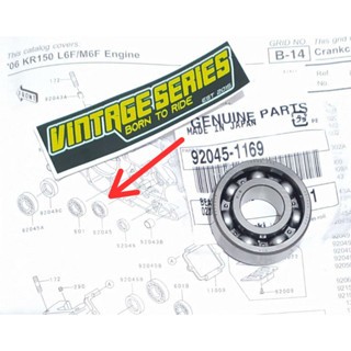 LAHER BEARING RASIO NINJA RR R SS ORIGINAL 92045-1169 BEARING BALL 6202 X 19