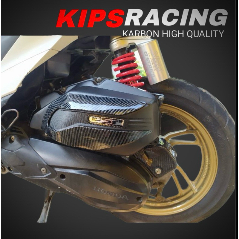 GARNISH TUTUP FILTER VARIO 150 NEW / TUTUP FILTER VARIO 150 CARBON