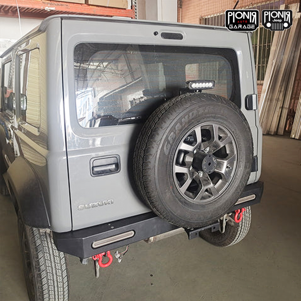 Aluminium Rear Bumper Suzuki Jimny JB74 Bemper Belakang Aluminium Suzuki Jimny JB74 Aksesoris Jimny