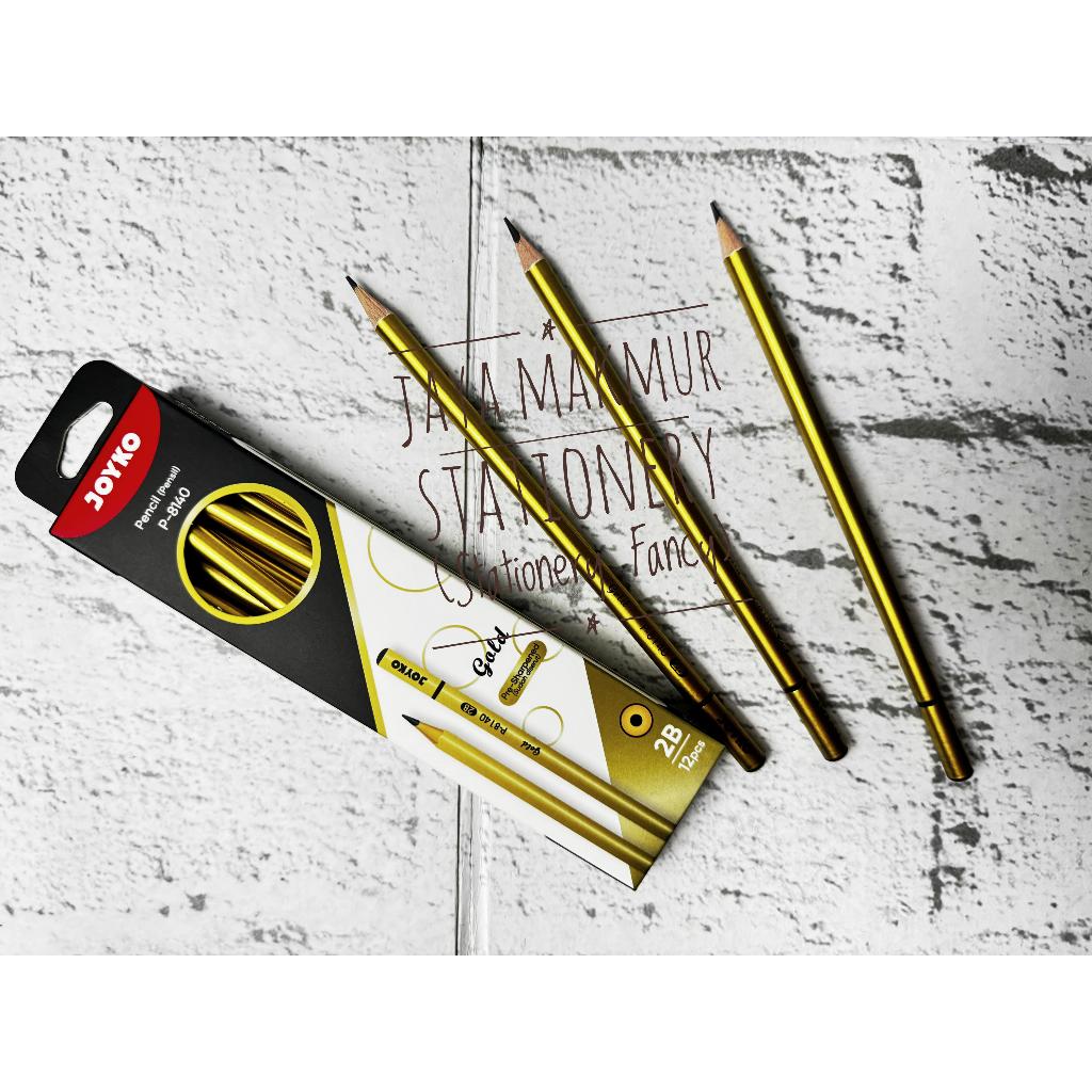

Pensil 2B Joyko Gold P-8140 (1 lusin)