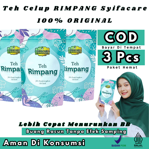 

Teh Celup Rimpang 100% Original Teh Rimpang Syifacare Membantu Menurunkan Berat Badan Ala JSR