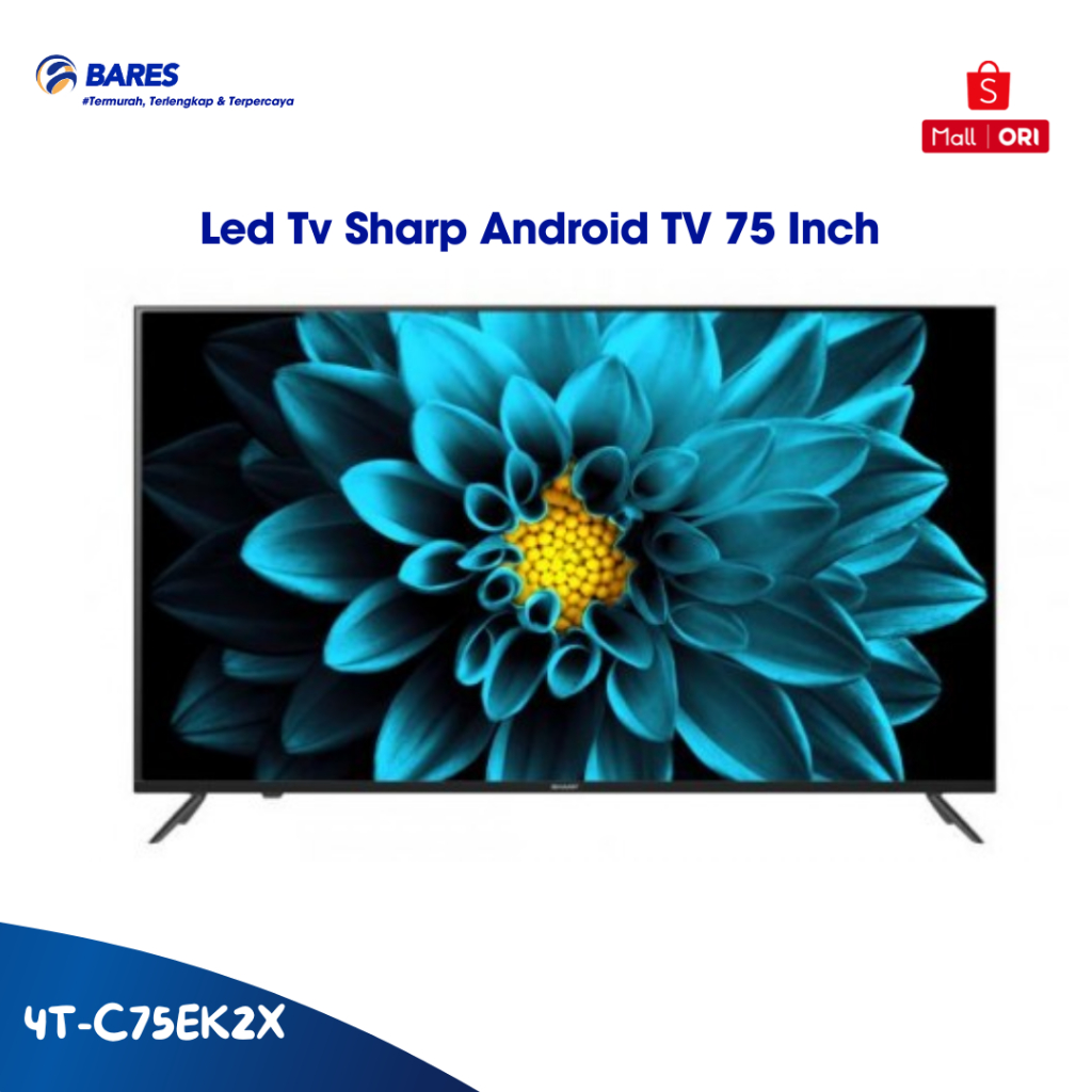 Sharp 4T-C75EK2X Android TV Led Tv 75 inch