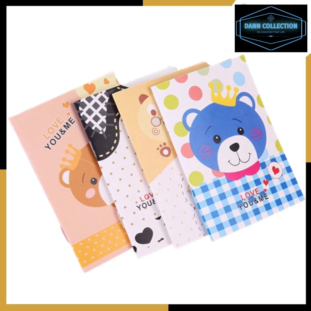

DANN Buku Tulis Mini Motif Kartun Note Book Mini Cartoon Mini Book Notepad Karakter Buku Tulis Memo Kecil cute