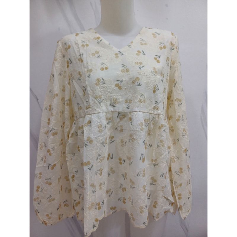 blouse katun jepang premium