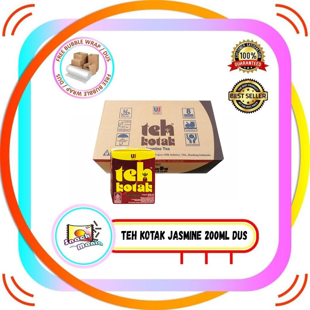 

Teh Kotak Jasmine Original 200 ml x 24 pcs DUS