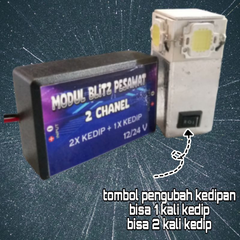 isi lampu rotari/pengganti lampu rotari/ modul blitz pesawat 12-24volt