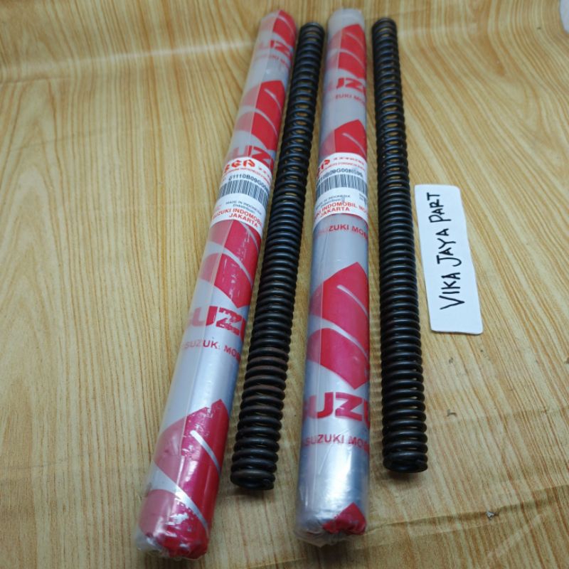 AS SHOCK + PER SHOCK DEPAN SET KANAN KIRI SUZUKI SHOGUN OLD NEW SMASH OLD NEW ORI SGP