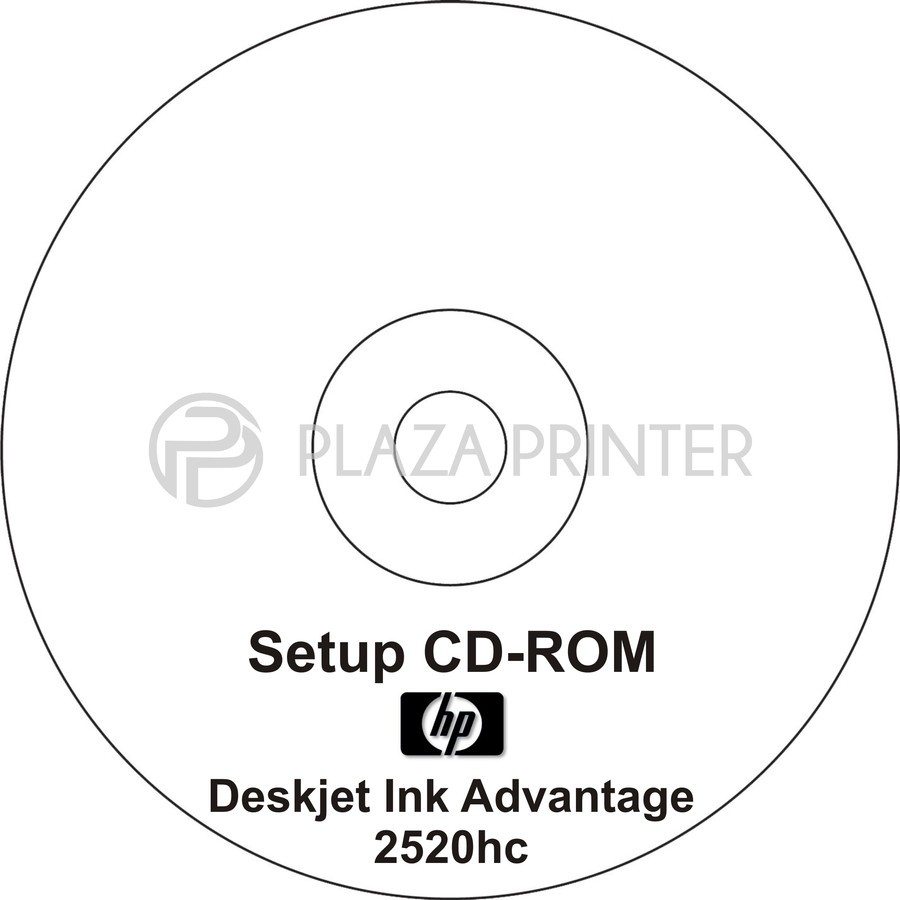 CD Driver Printer HP Deskjet Ink Advantage 2520
