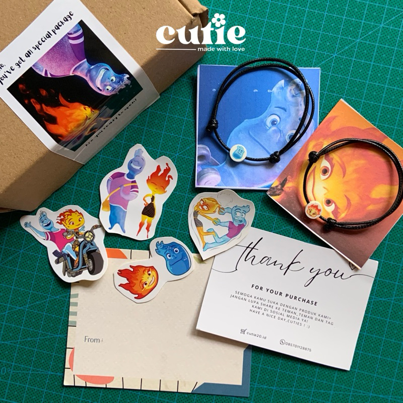 Gelang Elemental Clay Couple  Gelang couple Elemental