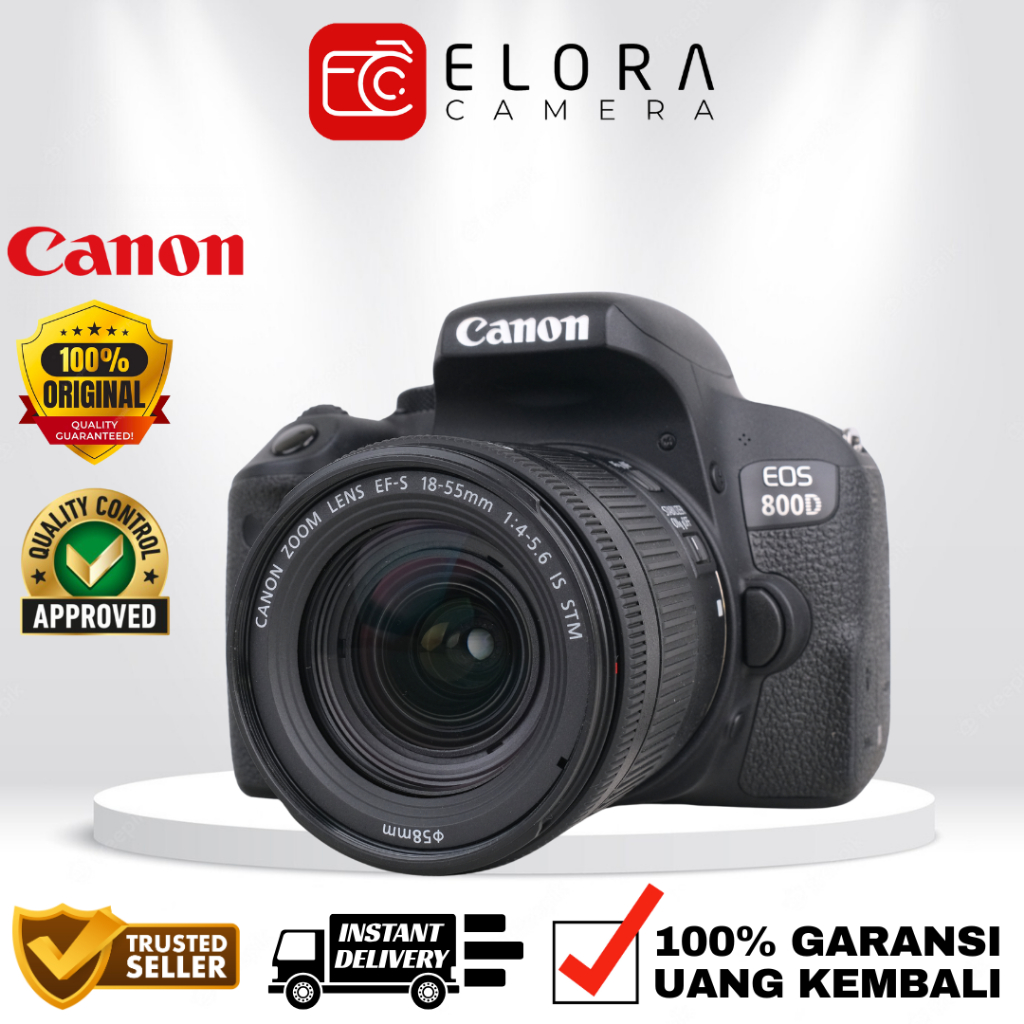 Canon EOS 800D Kit 18-55mm / Kamera DSLR Canon EOS 800 D Kit 18-55 mm / Canon 800D 800 D Kit